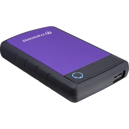 TRANSCEND INFORMATION 4Tb Storejet2.5 H3P, Portable Hdd (Purple) TS4TSJ25H3P